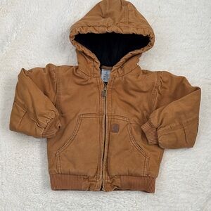 Carhartt Brown Hooded Jacket